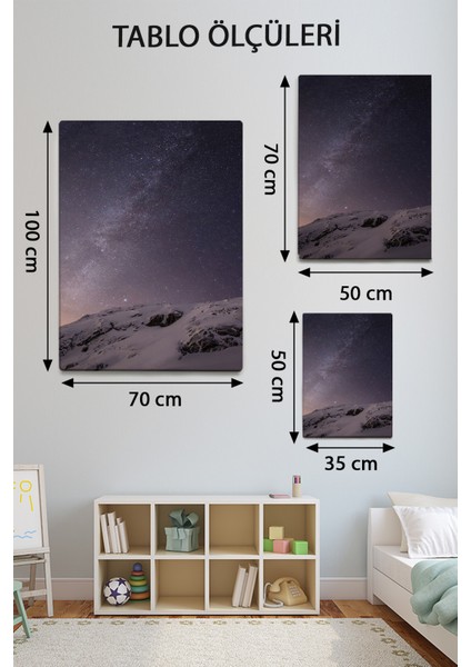 Manzara Temalı Kar Tepesi Tablo TBL301