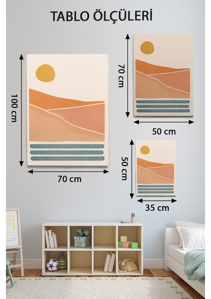 Modern Temalı Bohem Desenlibohem Desenli Tablo TBL596