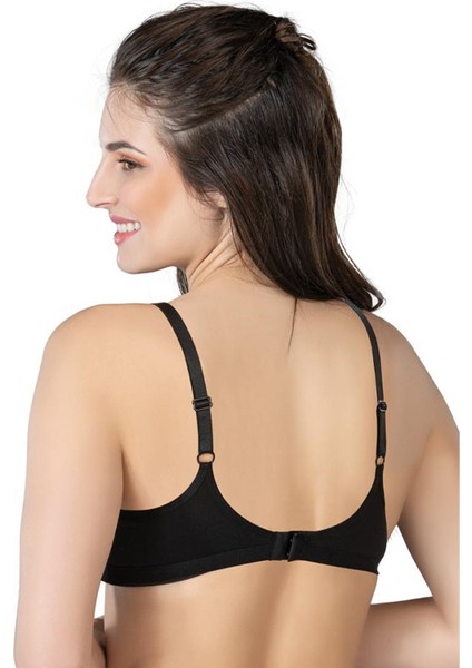 Toparlayıcı Özellikli Modal Cotton Hamile Emzirme Sütyeni Siyah 100 1421
