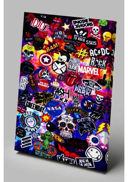 Pop Art Temalı Modern Tablo TBL1019