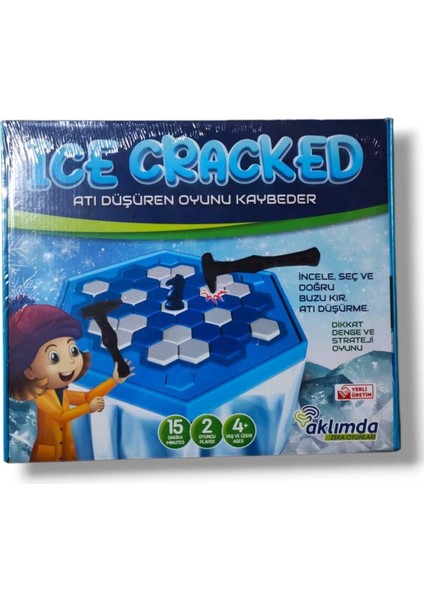 Buz Kırma Oyunu Ice Cracked Buz Tuzağı Buz Kalesi Aile Oyunu