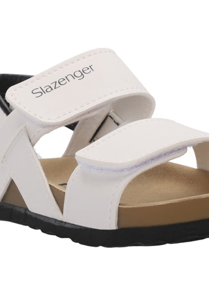 KERMIT Unisex Çocuk Sandalet Beyaz fırsatları