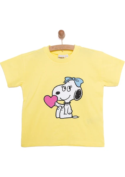 24Y Snoopy Tshirt Kız Bebek