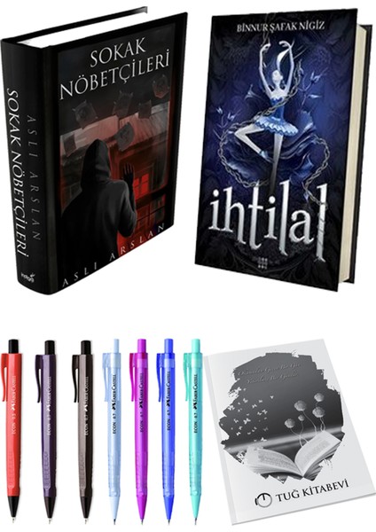 Ihtilal 1 Zelzele Ciltli Binnur Şafak Nigiz ve Sokak Nöbetçileri 1 Ciltli Aslı Arslan 2li Set