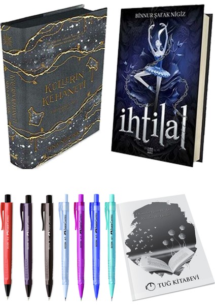 Ihtilal 1 Zelzele Ciltli Binnur Şafak Nigiz ve Küllerin Kehaneti 3 Ciltli Sena Nur Işık 2li Set