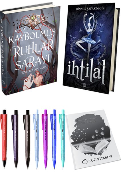 Ihtilal 1 Zelzele Ciltli Binnur Şafak Nigiz ve Ephesus Kaybolmuş Ruhlar Sarayı 2 Ciltli Dilara Keskin 2li Set