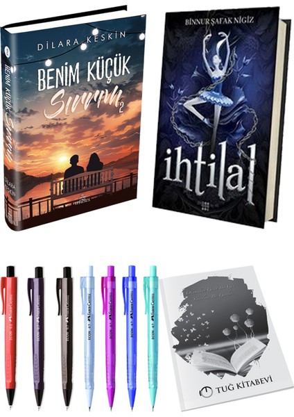 Ihtilal 1 Zelzele Ciltli Binnur Şafak Nigiz ve Ephesus Benim Küçük Sırrım 2 Ciltli Dilara Keskin 2li Set