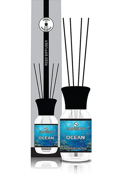 Ocean 100ml Bambu Çubuklu Ortam Kokusu