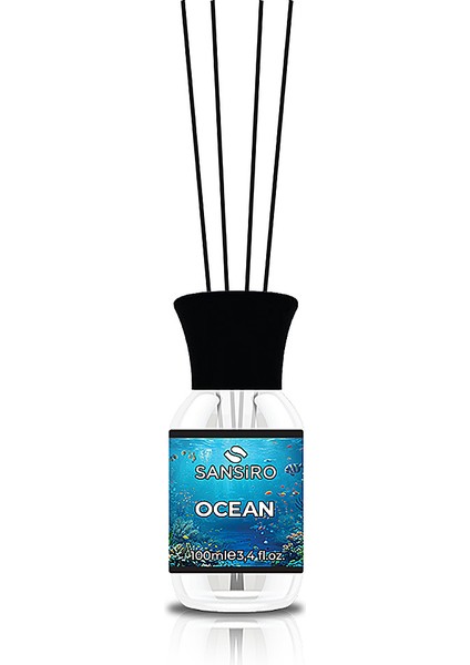 Ocean 100ml Bambu Çubuklu Ortam Kokusu