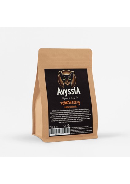 Avyssia Turkish Coffee - Klasik Türk Kahvesi 250 G