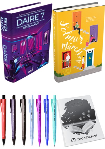 Solmuş Mürekkep 2 Ciltli Meryem Nart ve Daire 7 Ciltli Beyza Alkoç 2li Set