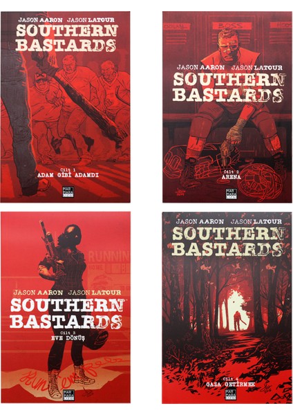 Southern Bastards 4lü Set Renkli Çizgi Roman