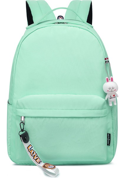 Genç Öğrenci Okul Çantaları, Erkek ve Kadın Gündelik Çantaları, Sevimli Tavşan Kızların Sırt Çantaları (Yurt Dışından)