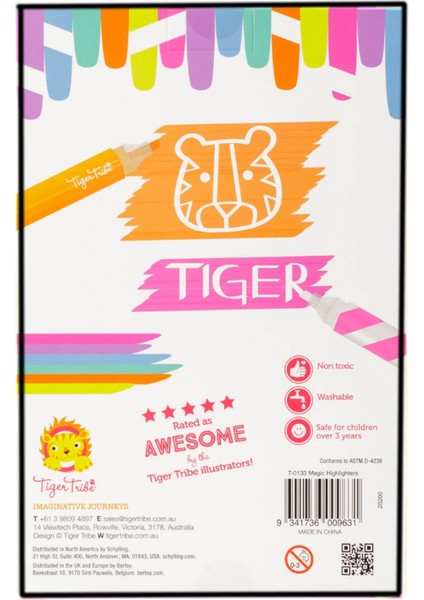 Tiger Tribe Boya Kalemi - Magic Highlighters