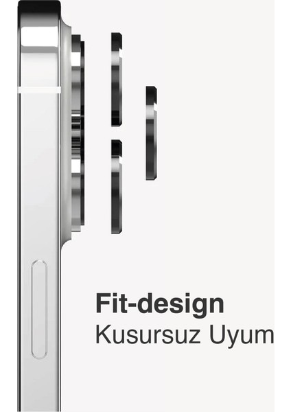 Apple iPhone 14 Pro Max / 14 Pro Uyumlu Safir Kamera Lens Koruyucu Takma Aparatlı Kolay Kurulum indirimleri