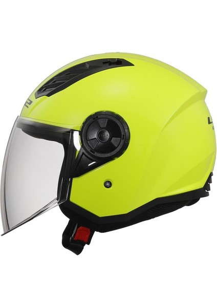 Airflow 2 Neon Sarı Yarım Kask