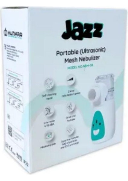 Nebulizatör Jazz Mesh Sarzlı Nbm-5b