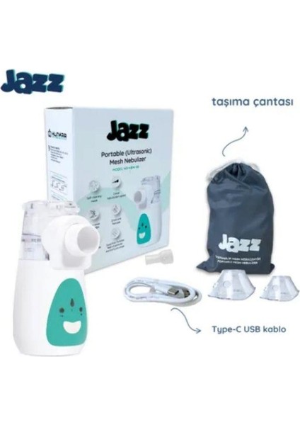 Nebulizatör Jazz Mesh Sarzlı Nbm-5b