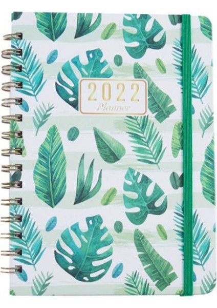 A5 Planner Ingilizce Gündem Defteri Hedefler Alışkanlık Programları Kırtasiye Malzemeri, Takvim Defteri, Yıllık Defter(B) (Yurt Dışından)