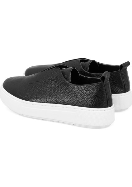 Meadow Siyah Kadın Deri Spor Ayakkabı fırsatları