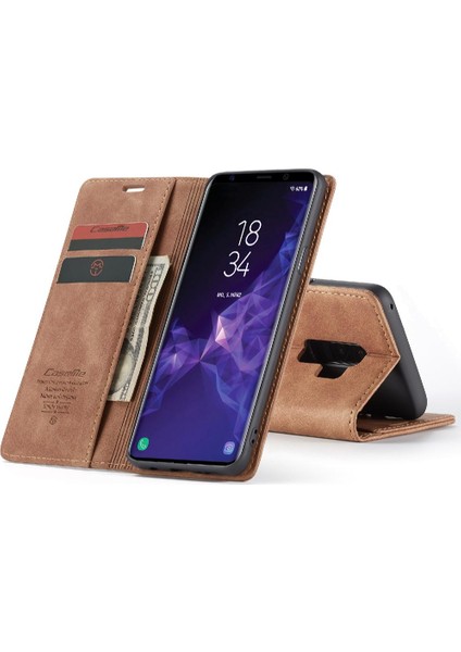 Samsung Galaxy S9 Artı Kılıf Kart Yuvası Için Flip Case Kickstand Flip Folio (Yurt Dışından)