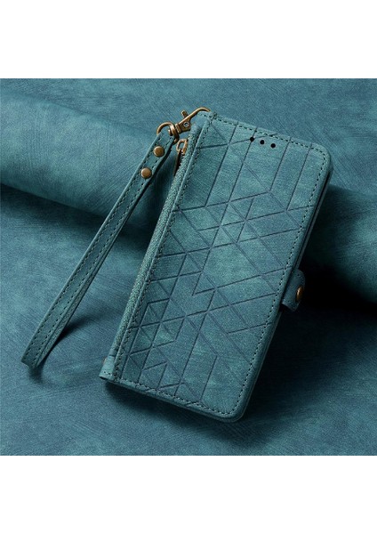 Oppo Oppo 11F 5g Için Flip Case Basit Iş Darbeye Deri Kılıf (Yurt Dışından)