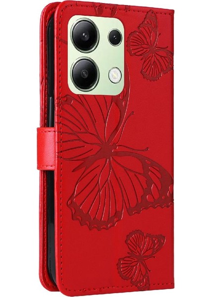 Xiaomi Redmi Not 13 Için Flip Case 4g Flip Kickstand Pu Deri Darbeye (Yurt Dışından)