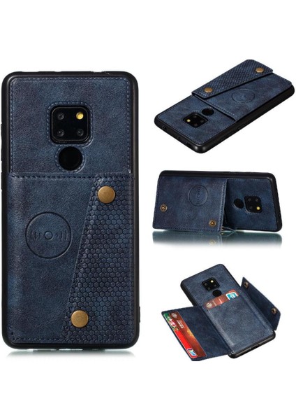 Manyi Mall Huawei Mate 20 Darbeye Koruyucu Kickstand Buit Için Cüzdan Kılıf (Yurt Dışından)