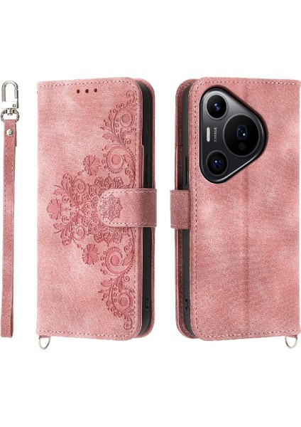 Huawei Pura 70 Pro Çoklu Kredi Kartı Yuvaları Bileklik Için Flip Case (Yurt Dışından) fırsatları