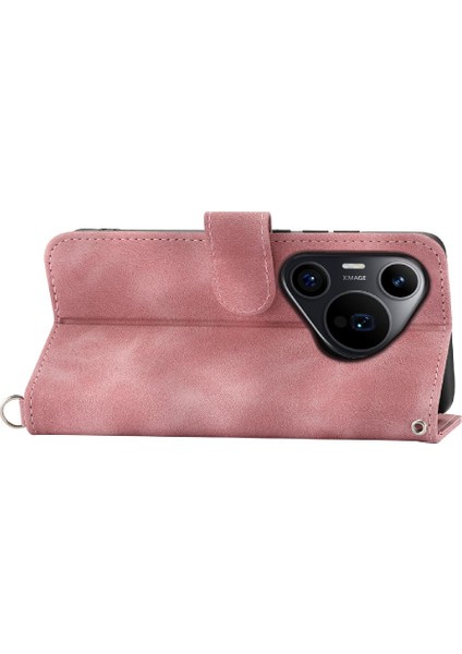 Huawei Pura 70 Pro Çoklu Kredi Kartı Yuvaları Bileklik Için Flip Case (Yurt Dışından) indirimleri