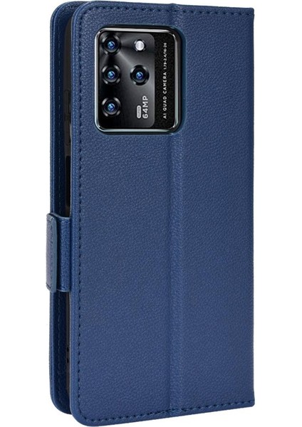 Zte Blade V30 Yan Toka Cüzdan Pu Deri Kart Yuvaları Tutucu (Yurt Dışından) fırsatları