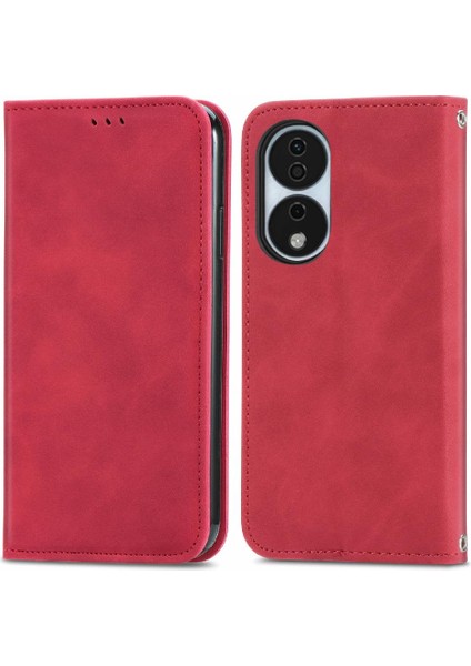 Onur X7B Darbeye Deri Kılıf Cüzdan Basit Iş Için Flip Case (Yurt Dışından)