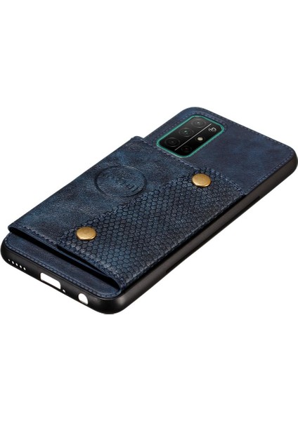 Samsung Galaxy M52 5g Buit Için Cüzdan Kılıf Demir Cüzdan Kılıf Kickstand (Yurt Dışından)