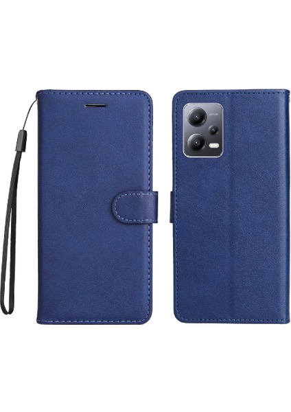 Xiaomi Redmi Not 12 Için Flip Case 5g Klasik Düz Renk Iş Cüzdan (Yurt Dışından)