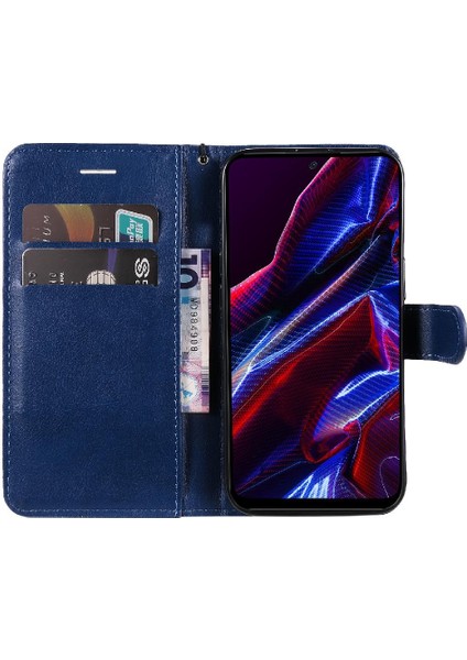 Xiaomi Redmi Not 12 Için Flip Case 5g Klasik Düz Renk Iş Cüzdan (Yurt Dışından)