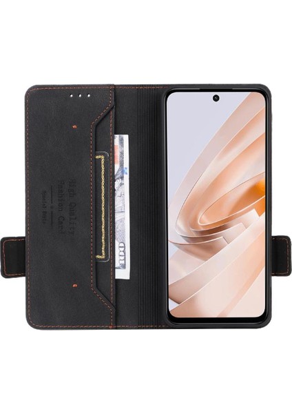 Manyi Mall Xiaomi Redmi Için Flip Case 13 4g Kapak Toka ile Kickstand Kart Tutucu (Yurt Dışından)