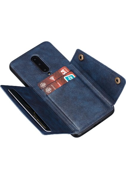 Oneplus 7 Pro Darbeye Koruyucu Kickstand Cüzdan Kılıf Için Cüzdan Kılıf (Yurt Dışından)