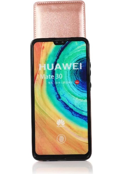 Manyi Mall Huawei Mate 30 Manyetik Toka Kickstand Kart Tutucu ile Uyumlu (Yurt Dışından)