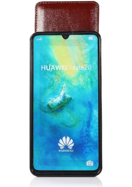 Manyi Mall Kredi Kartı Tutucu Manyetik Toka ile Huawei Mate 20 ile Uyumlu (Yurt Dışından)