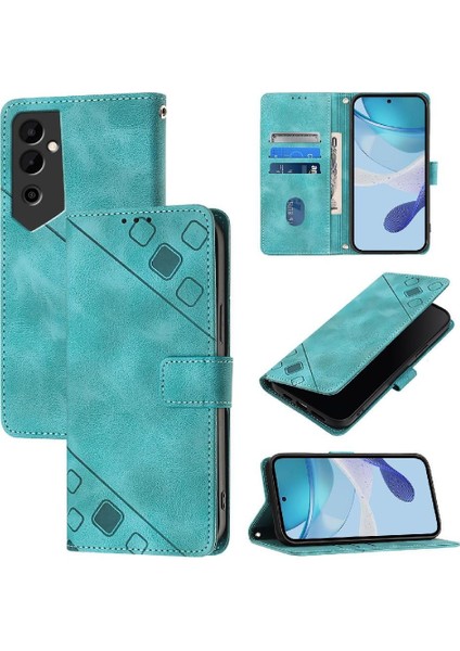 Tecno Pova Neo 2 Için Kılıf Cüzdan Kapak Çevirin Kart Tutucu Manyetik Deri (Yurt Dışından)