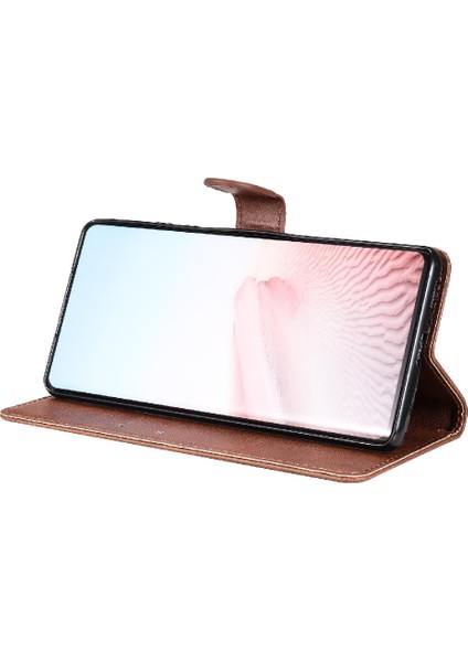 Kart Yuvası ile Xiaomi Mix 4 Için Flip Case Iş Cüzdan Telefon Kılıfı Katı (Yurt Dışından)