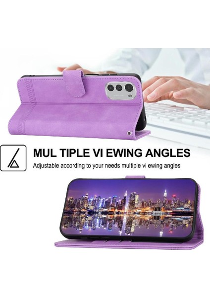 Motorola Moto G22 Bileklik Manyetik Kapatma Nakit Cep Için Flip Case (Yurt Dışından) modelleri