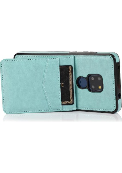 Kredi Kartı Tutucu Manyetik Toka ile Huawei Mate 20 ile Uyumlu (Yurt Dışından)