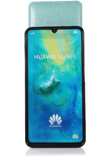 Kredi Kartı Tutucu Manyetik Toka ile Huawei Mate 20 ile Uyumlu (Yurt Dışından)