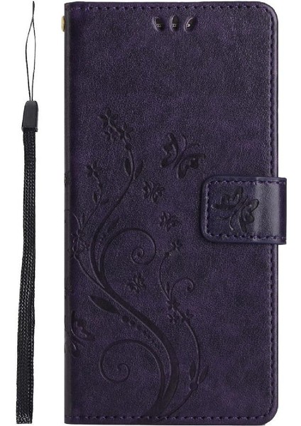 Sony Xperia 5 V Kickstand Kart Tutucu Için Filp Durumda Manyetik Kapatma Bilek (Yurt Dışından)