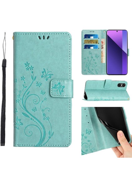 Sony Xperia 10 Vı Için Filp Durumda Bilek Kayışı Manyetik Kapatma Kickstand Pu (Yurt Dışından)
