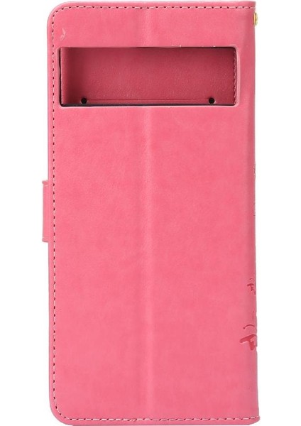 Google Pixel 7 Pro Manyetik Kapatma Kickstand Kart Tutucu Pu Için Filp Durumda (Yurt Dışından)