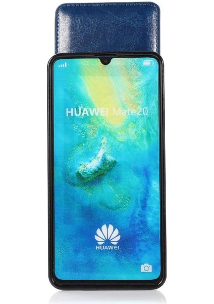 Kredi Manyetik Toka Kickstand ile Huawei Mate 20 Pro ile Uyumlu (Yurt Dışından)