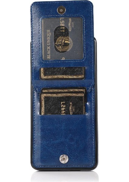 Kredi Manyetik Toka Kickstand ile Huawei Mate 20 Pro ile Uyumlu (Yurt Dışından)