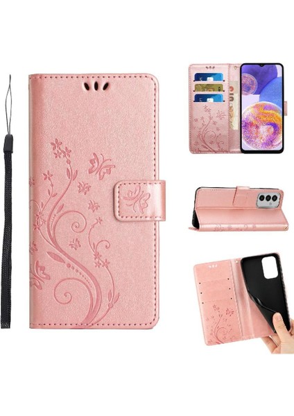Samsung Galaxy M13 Için Filp Durumda Kart Tutucu Pu Deri Manyetik Kapatma (Yurt Dışından)